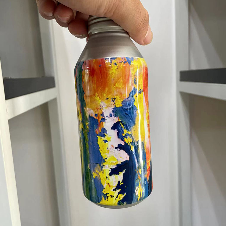 recyclable aluminum bottle